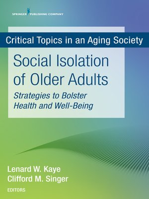Social Isolation of Older Adults - ebook
